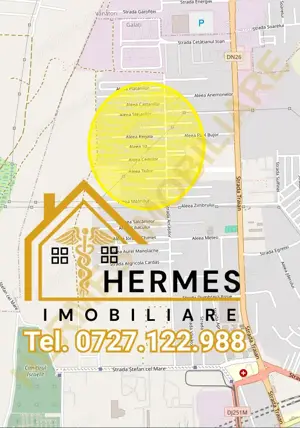 Teren intravilan construibil 552 mp , Arcasilor 