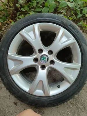 Vând jenți echipate cu anvelope  Pirelli de 17 inch pentru gama Audi, VW, Seat,  Skoda - imagine 6