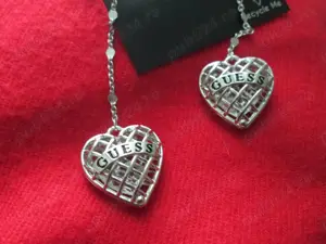 cercei noi Guess cu inimioare - imagine 3