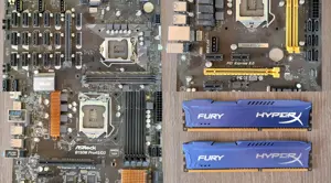 4xGPU GTX1070, Surse Corsair, FSP Hydro G, Bitmain, Placi de baza, RAM - imagine 3