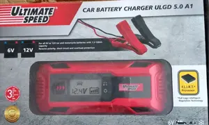 REDRESOR incarcator baterie auto 6V-12V 5A, microprocesor& display LC - imagine 2