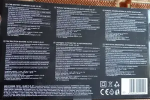 REDRESOR incarcator baterie auto 6V-12V 5A, microprocesor& display LC - imagine 3