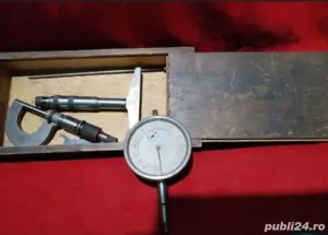 Două micrometre si un comparator Mauser anii 1940-1950