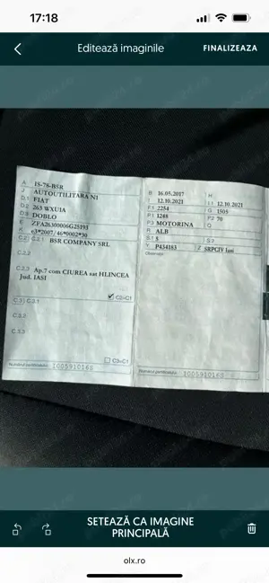 Fiat Doblo Professional  - imagine 3