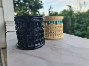 Vaze artizanale de flori  suporturi creioane - imagine 2