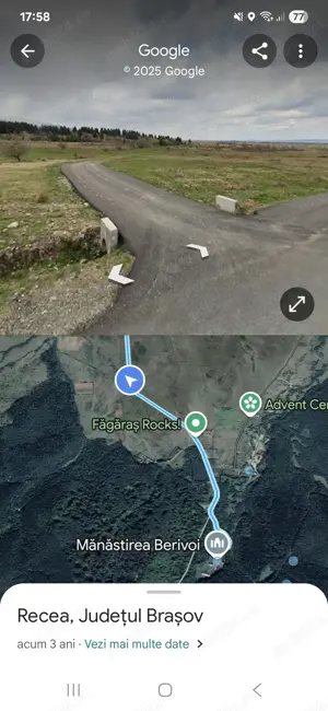 Teren extravilan-  zona Berivoi Brasov