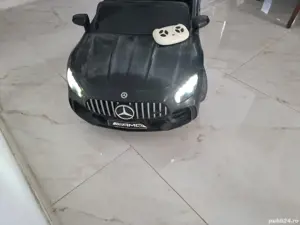 Masinuta electrica Mercedes copii 1.5ani la 4 ani 12V cu telecomanda - imagine 3