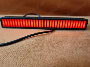 Bara cu 32 leduri, lumina ambientala, USB-C, 18 moduri de iluminare, 181x16x18 mm, negru