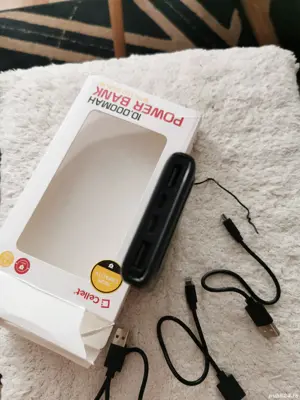 Vand baterie externa Power bank 10.000 AH LCD displaynoua - imagine 3