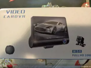 vând cameră triplă video auto pentru mașini CARDVR WDR FULL HD 1080 P fata spate și interior nefolos - imagine 4