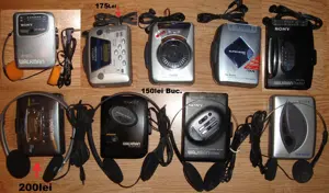 Walkaman Sony si Aiwa