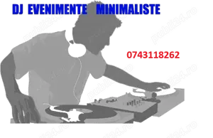DJ pentru evenimente minimaliste se adresează celor care își doresc o petrecere elegantă, aerisită 