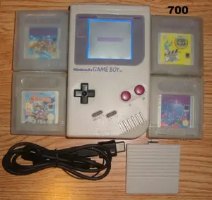 Game Boy Classic Modificat cu Lumina