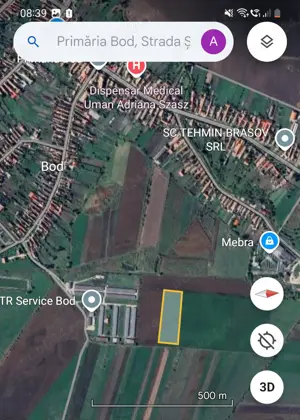 Vand 11800 mp teren agricol Bod Brasov