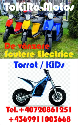 Scutere MotoCross Electric Torrot  - imagine 3 Scutere MotoCross Electric Torrot  - imagine 3