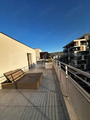 Apartament tip penthouse, 210 mp, 260 mp terasa, 2 garaje, Buna Ziua - imagine 12