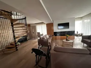 Apartament tip penthouse, 210 mp, 260 mp terasa, 2 garaje, Buna Ziua - imagine 2