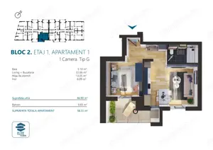 Apartament 1 cameră | Torontalului - METRO 2 - imagine 7