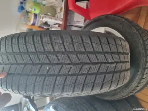 4 cauciucuri de iarna 185 60 15 cu jante de aliaj 5x110 Skoda - imagine 5