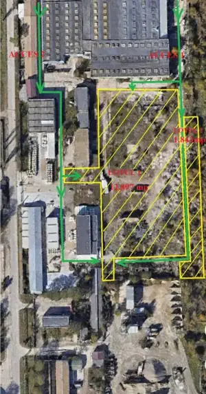 Teren industrial 14.740 mp, de vanzare, autorizatie constr., str Chimiei, Bacau - imagine 2
