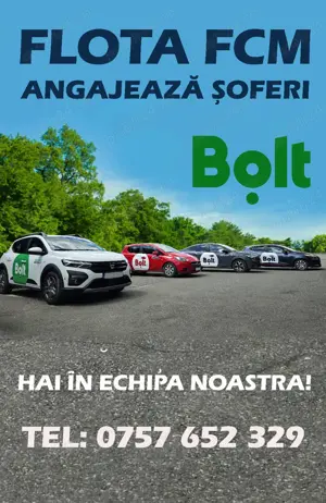 Angajam soferi Bolt in Alexandria