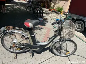 bicicleta asistata electric schimb cu sanie - imagine 2