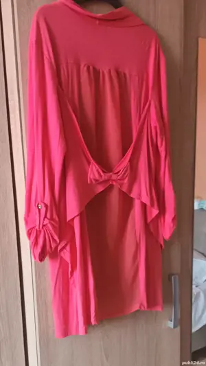 blazer superb cu funta culoare placuta piersica - imagine 5