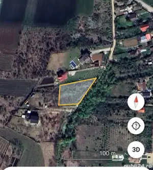 Teren Scrovistea 1330 mp , langa Snagov