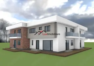 Duplex 4 camere, 120 mp utili,teren liber intre 50 si 150 mp. Zona foarte buna de case! - imagine 3