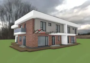 Duplex 4 camere, 120 mp utili,teren liber intre 50 si 150 mp. Zona foarte buna de case! - imagine 2