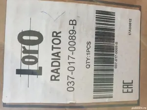 Radiator auto renault-opel