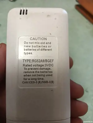 telecomanda AER conditionat BEKO - imagine 3