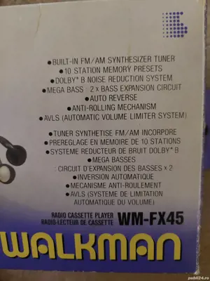 casatofon cu,casti din 1994 - imagine 3