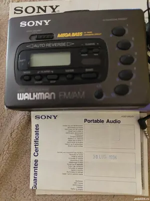 casatofon cu,casti din 1994 - imagine 2