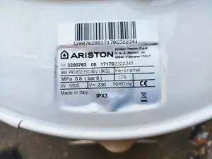 Vând boiler ARISTON de 80 litri. - imagine 2