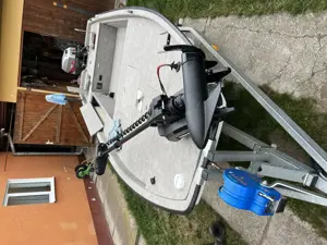 Barca K Maxxi bass boat cu motor si peridoc - imagine 3