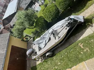 Barca K Maxxi bass boat cu motor si peridoc