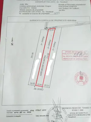 Vanzare teren extravilan