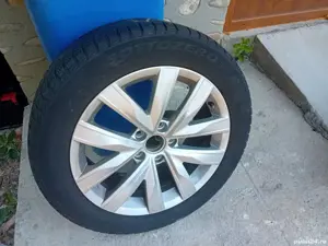 8 jante VW, aliaj - iarna/vară (se vând și separat) - imagine 2