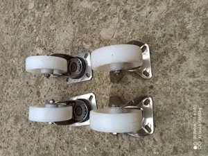 Roți inox pivotante și fixe. - imagine 4