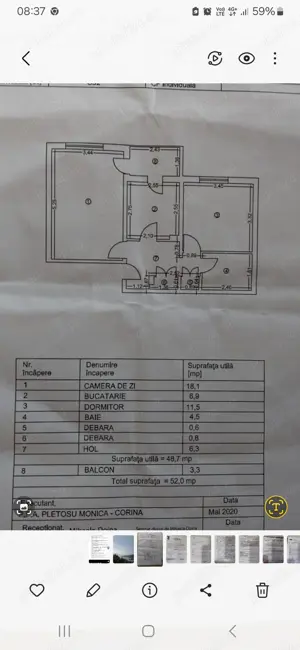Apartament 2 camere langa Spitalul Judetean Tulcea - imagine 9
