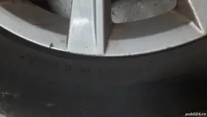 roti cauciuc genti aluminiu Volkswagen originale cu cauciucuri de vara 17 Hankook  - imagine 7