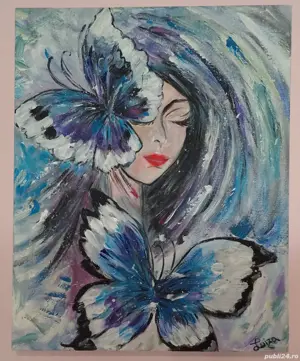 Pictura "Portret abstract"