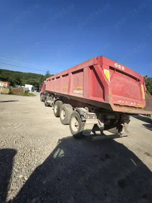 Ansamblu basculabil volvo cu bena schmitz cu coaste - imagine 3