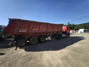 Ansamblu basculabil volvo cu bena schmitz cu coaste - imagine 8