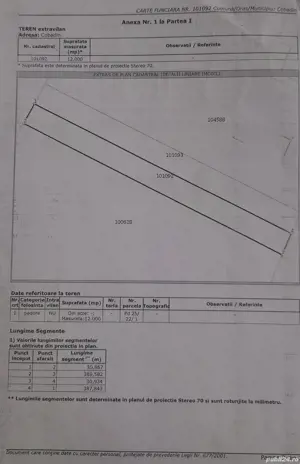 Vand teren extravilan pădure