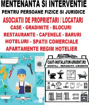 Instalator sanitar termic -desfundare - imagine 2
