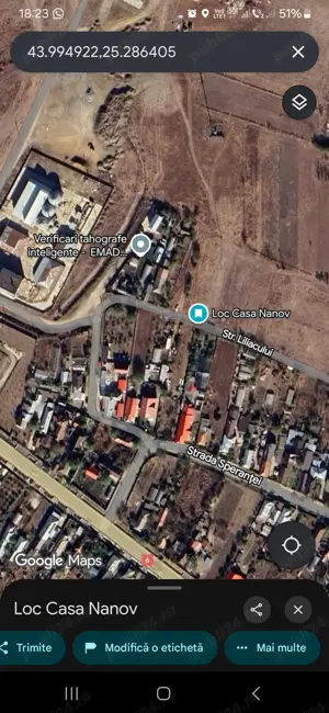 Teren intravilan Nanov 