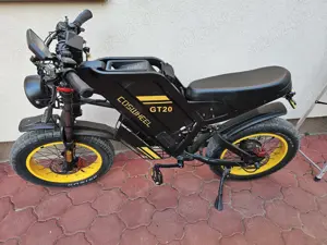 Bicicleta electrica Coswheel stil moto, scuter - imagine 4