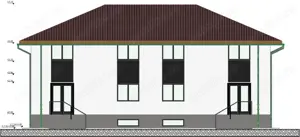 Duplex semifinisat, zona Somesului - imagine 2